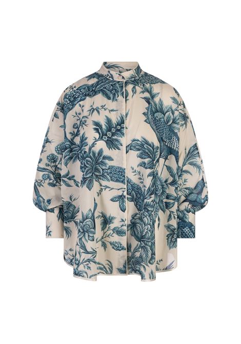 Camicia Areto - Teal Branches FOR RESTLESS SLEEPERS | CA001030-TE00827970